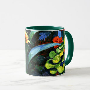 Macke - Flowers in de tuin, Mok