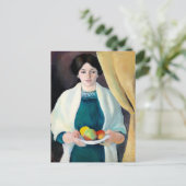 Macke - Portret van de vrouw van de kunstenaar, Briefkaart (Staand voorkant)