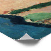 Macke - St. Mary's with Houses and Chimney (Bonn) Poster (Hoek)