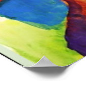 Macke - Vrouwen aan het meer Poster (Hoek)