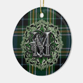MacKellar Clan geplakt monogram siereminent Keramisch Ornament (Links)