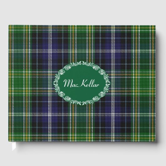 MacKellar Clan Pset Guest Book Gastenboek (Voorkant)