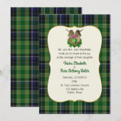 MacKellar Clan Scottish Symbols Wedding Invitation Kaart (Voorkant / Achterkant)