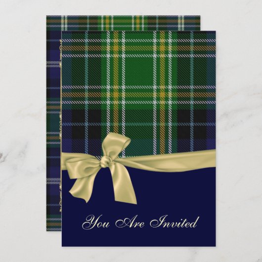 MacKellar Play Wedding Rehearsal Dinner Kaart (Voorkant / Achterkant)