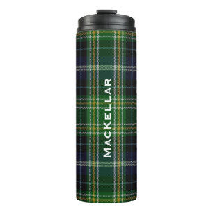 MacKellar Tartan Aangepaste thermische trommel Thermosbeker