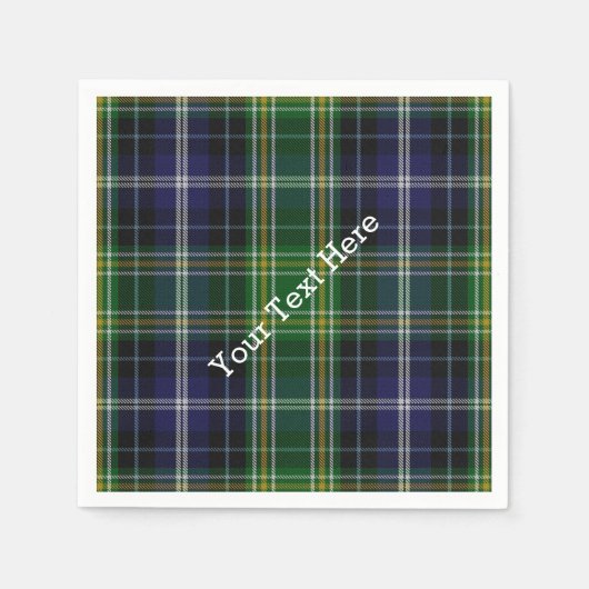 MacKellar Tartan Papier Napkins Servet (Voorkant)