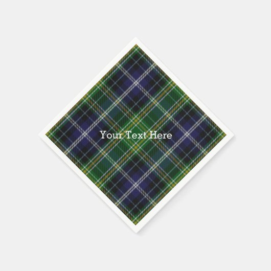 MacKellar Tartan Papier Napkins Servet (Hoek)