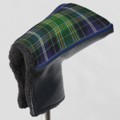 MacKellar Tartan Plaid Putter-Hoesje Golfheadcover (3/4 voorkant)