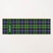 MacKellar Tartan Pset Yoga Mat (Voorkant (horizontaal))