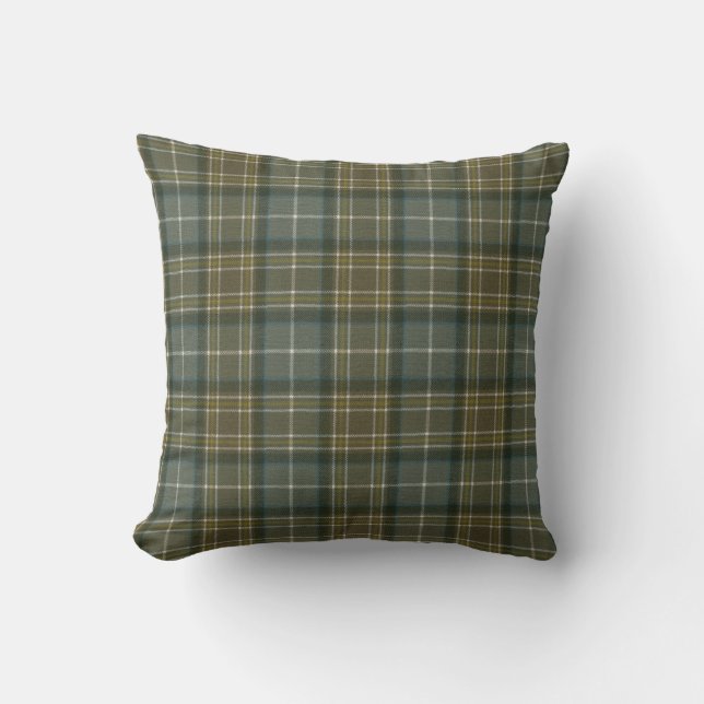 MacKellar Weathered Original Scottish Tartan Kussen (Voorkant)
