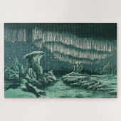 MacKenzie - Aurora Borealis op hoge breedtegraden Legpuzzel (Horizontaal)