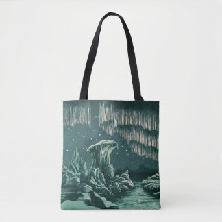 MacKenzie - Aurora Borealis op hoge breedtegraden Tote Bag