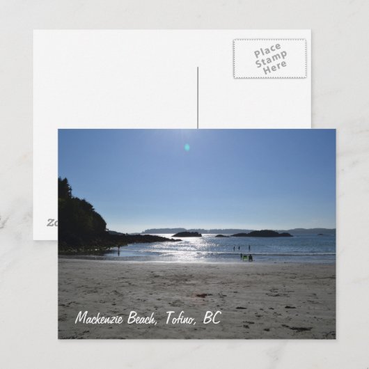 Mackenzie Beach Sunset Briefkaart (Voorkant / Achterkant)
