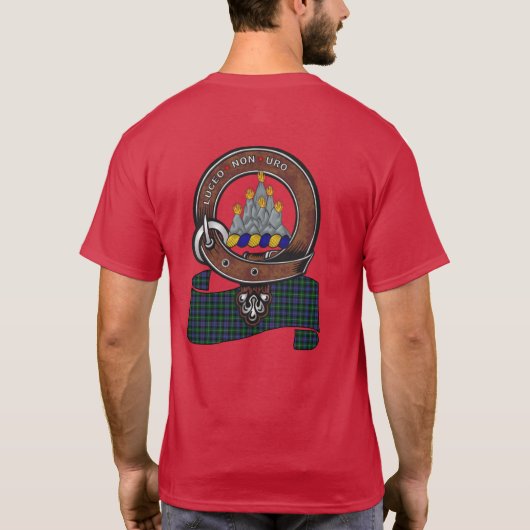 MacKenzie Clan Badge Adult T-shirt (Achterkant)