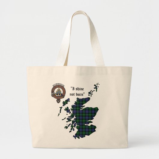 MacKenzie Clan Badge Jumbo Tas (Voorkant)
