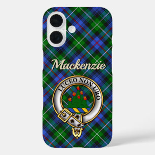 Mackenzie Clan Badge & Tartan iPhone / iPad hoesje