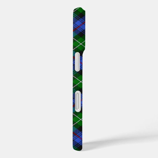 Mackenzie Clan Badge & Tartan iPhone / iPad hoesje (Achterkant / Rechts)