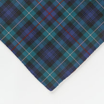 Mackenzie Clan Blue en Turquoise Modern Tartan