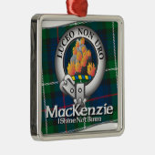Mackenzie Clan Metalen Ornament (Rechts)