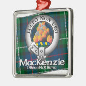 Mackenzie Clan Metalen Ornament (Links)