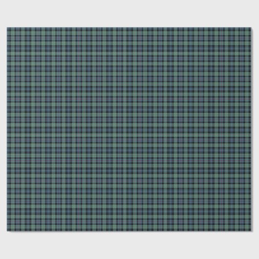 Mackenzie Clan Oude Tartan Cadeaupapier (Vlak)