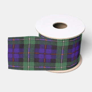 Mackenzie clan Pset Scottish tartan Grosgrain Lint