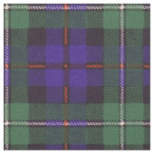 Mackenzie clan Pset Scottish tartan Stof (Close Up)