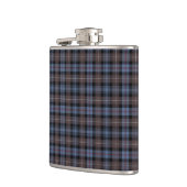 Mackenzie Clan Reproduction Tartan Blue Plaid Heupfles (Links)