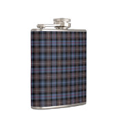 Mackenzie Clan Reproduction Tartan Blue Plaid Heupfles (Rechts)