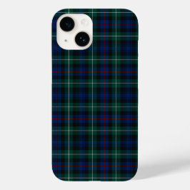 Mackenzie Clan Royal Blue en Forest Green Tartan Case-Mate iPhone Case