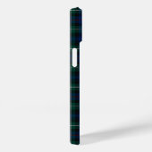 Mackenzie Clan Royal Blue en Forest Green Tartan Case-Mate iPhone Case (Achterkant / Rechts)