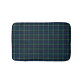 Mackenzie Clan Tartan Donkergroen en Blauw Plaid Badmat (Voorkant)