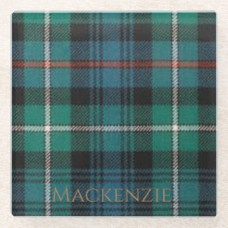 Mackenzie Clan Tartan Glass Onderzetter Glazen Onderzetter