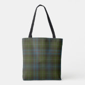 MacKenzie Clan Tartan Monogram Tote Bag (Achterkant)