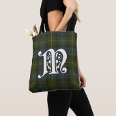 MacKenzie Clan Tartan Monogram Tote Bag (Dichtbij)