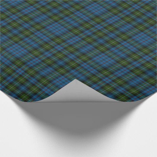MacKenzie Clan Tartan Pset Wrapping Paper Cadeaupapier (Hoek)