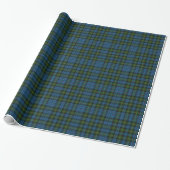 MacKenzie Clan Tartan Pset Wrapping Paper Cadeaupapier (Uitgerold)