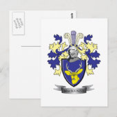 MacKenzie Family Crest Coat of Arms Briefkaart (Voorkant / Achterkant)
