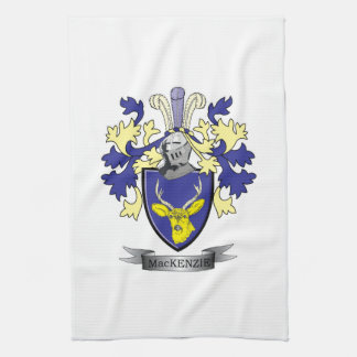 MacKenzie Family Crest Coat of Arms Theedoek