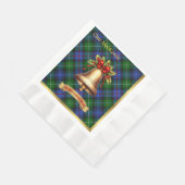 MacKenzie Gepersonaliseerde Tartan Kerstmis Servet (Hoek)