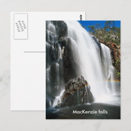 MacKenzie-herfsten Briefkaart (Voorkant / Achterkant)