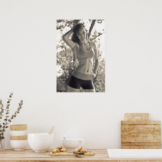 Mackenzie K. Fitness Poster (Keuken)