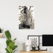 Mackenzie K. Fitness Poster (Thuiskantoor)