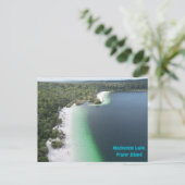 Mackenzie Lake, Fraser Island Briefkaart (Staand voorkant)