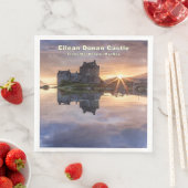 MacKenzie MacRae Clans' Eilean Donan Castle Foto Servet (Insitu)
