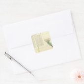 Mackenzie River, Yukon Vierkante Sticker (Envelop)