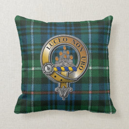 MacKenzie Tartan & Badge Kussen