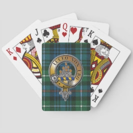 MacKenzie Tartan & Badge Pokerkaarten