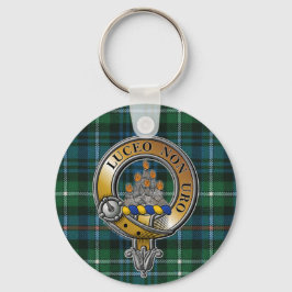 MacKenzie Tartan & Badge Sleutelhanger