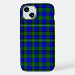 MacKenzie tartan blauw groen geruit iPhone 15 Plus Case